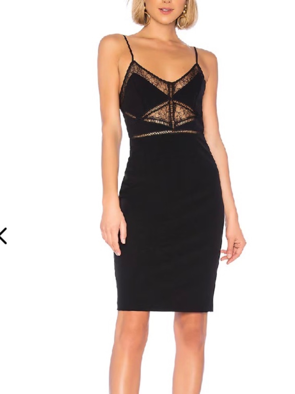 NWT Bardot Jayne Black Lace Cocktail Dress Size 4 / XS